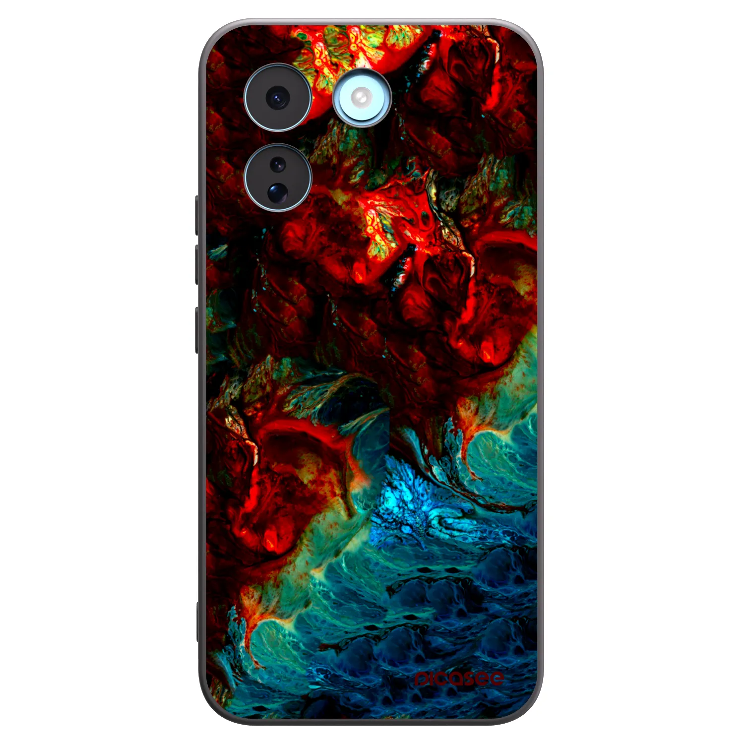 Picasee Xiaomi Redmi Note 17 Pro MAX 5G Hülle - Schwarzes Silikon - Universe