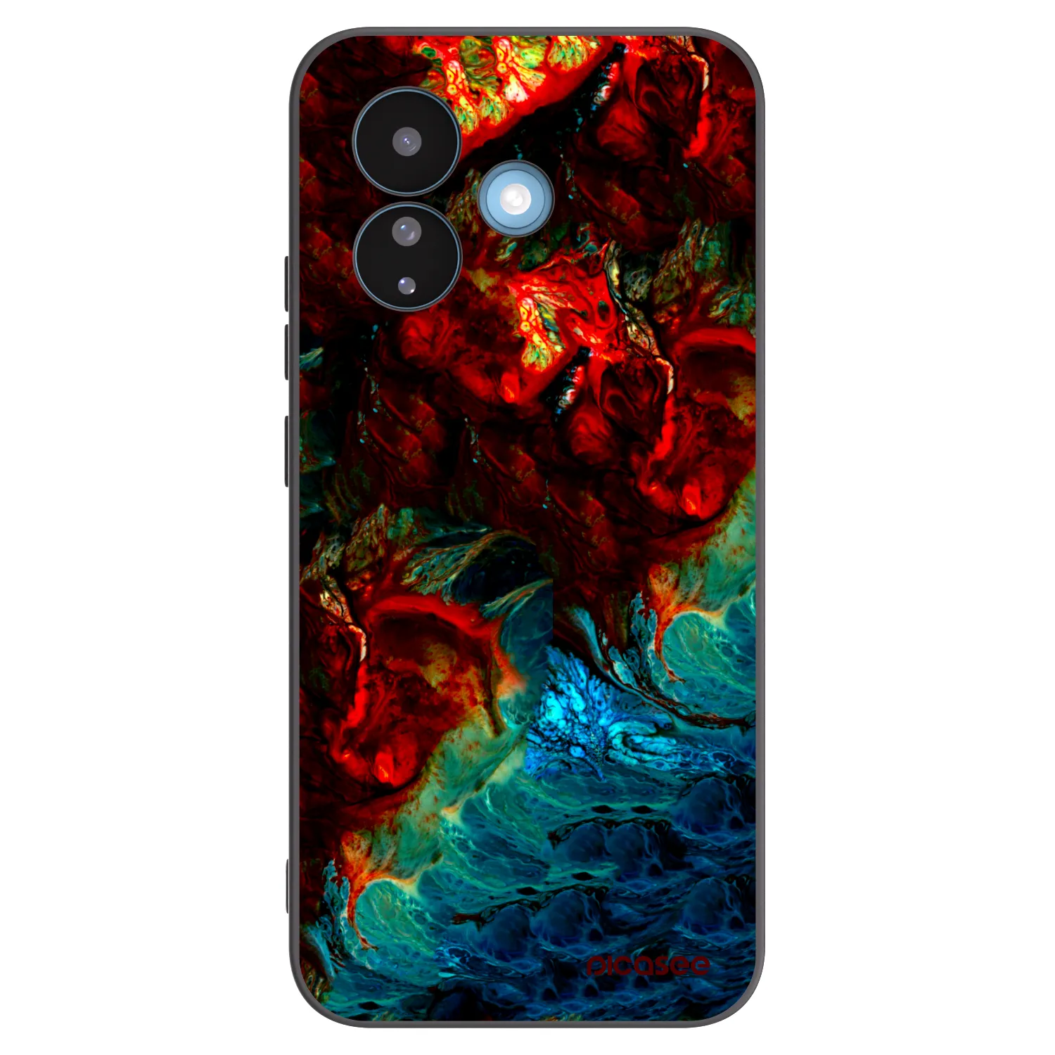 Picasee Xiaomi Redmi Note 17 Pro 5G Hülle - Schwarzes Silikon - Universe