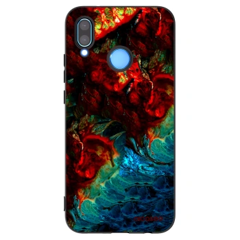 Picasee Huawei P20 Lite Hülle - Schwarzes Silikon - Universe