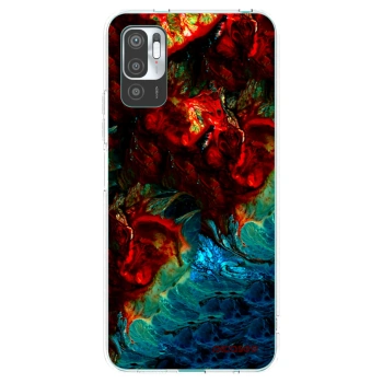 Picasee Xiaomi Redmi Note 10 5G Hülle - Transparentes Silikon - Universe