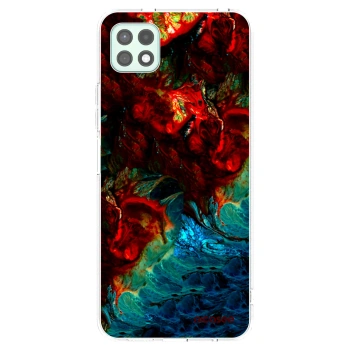 Picasee Samsung Galaxy A22 A226B 5G Hülle - Transparentes Silikon - Universe