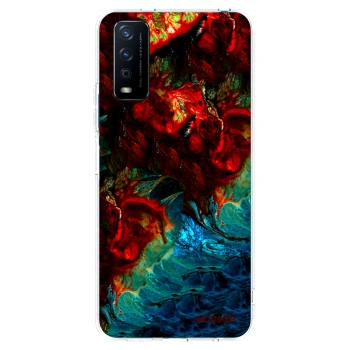 Picasee Vivo Y11s Hülle - Transparentes Silikon - Universe