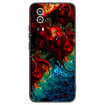 Picasee Vivo Y72 5G Hülle - Schwarzes Silikon - Universe