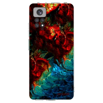 Picasee Xiaomi Redmi Note 11S 4G Hülle - Transparentes Silikon - Universe