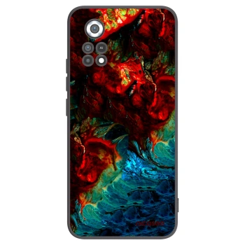 Picasee Xiaomi Poco X4 Pro 5G Hülle - Schwarzes Silikon - Universe