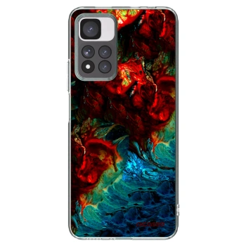 Picasee Xiaomi Redmi Note 11 Pro+ 5G Hülle - Transparentes Silikon - Universe
