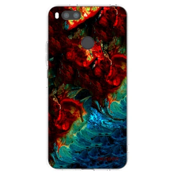 Picasee Xiaomi Redmi A1 Hülle - Transparentes Silikon - Universe