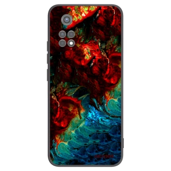 Picasee Xiaomi Redmi Note 11S 5G Hülle - Schwarzes Silikon - Universe