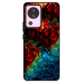 Picasee Xiaomi 13 Lite Hülle - Schwarzes Silikon - Universe