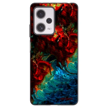 Picasee Xiaomi Redmi Note 12 Pro+ 5G Hülle - Schwarzes Silikon - Universe