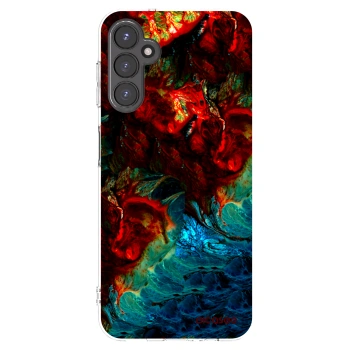 Picasee Samsung Galaxy A14 5G A146P Hülle - Transparentes Silikon - Universe