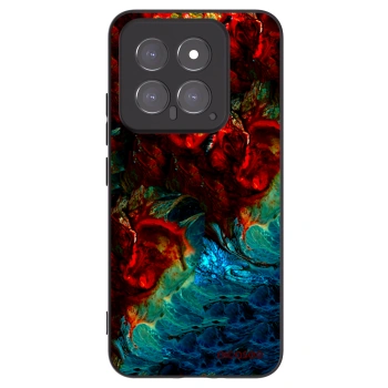 Picasee Xiaomi 14 Hülle - Schwarzes Silikon - Universe