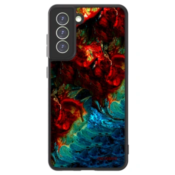 Picasee ULTIMATE CASE PowerShare für Samsung Galaxy S21 FE 5G - Universe