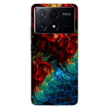 Picasee Xiaomi Poco X6 Pro Hülle - Transparentes Silikon - Universe