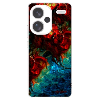 Picasee Xiaomi Redmi Note 13 Pro+ 5G Hülle - Transparentes Silikon - Universe