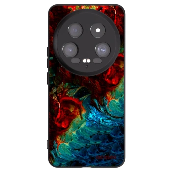 Picasee Xiaomi 14 Ultra Hülle - Schwarzes Silikon - Universe