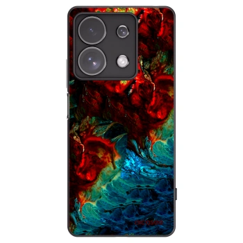 Picasee Xiaomi Redmi Note 13 Pro 4G Hülle - Schwarzes Silikon - Universe