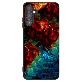 Picasee Samsung Galaxy A05s A057G Hülle - Schwarzes Silikon - Universe