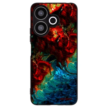 Picasee Xiaomi Redmi 13 4G Hülle - Schwarzes Silikon - Universe