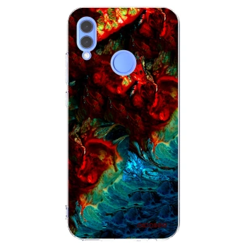 Picasee Huawei P Smart 2019 Hülle - Transparentes Silikon - Universe