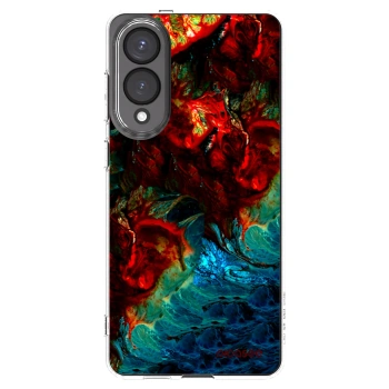 Picasee Samsung Galaxy S25 Edge 5G Hülle - Transparentes Silikon - Universe