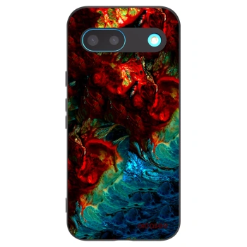 Picasee Google Pixel 8 Hülle - Schwarzes Silikon - Universe