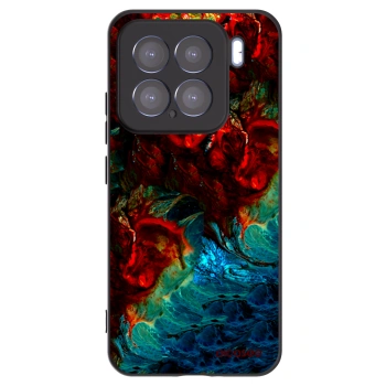 Picasee Xiaomi 15 Hülle - Schwarzes Silikon - Universe