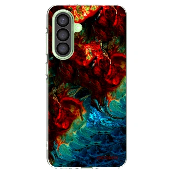 Picasee Samsung Galaxy A26 5G A266B Hülle - Transparentes Silikon - Universe