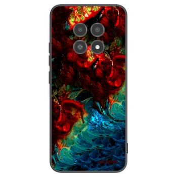 Picasee Realme 12X Hülle - Schwarzes Silikon - Universe