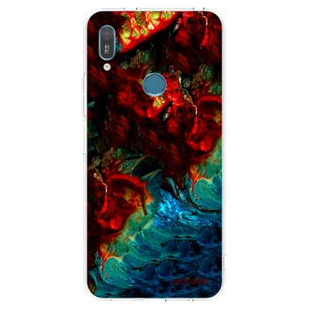 Picasee Huawei Y6 2019 Hülle - Transparentes Silikon - Universe