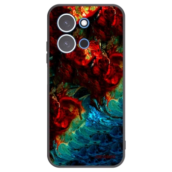 Picasee Xiaomi Redmi 15C 4G Hülle - Schwarzes Silikon - Universe