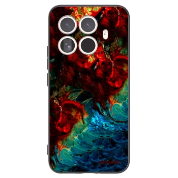 Picasee Xiaomi 15T Pro Hülle - Schwarzes Silikon - Universe