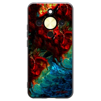 Picasee Honor Magic8 Lite 5G Hülle - Schwarzes Silikon - Universe