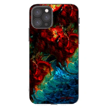 Picasee Apple iPhone 11 Pro Hülle - Transparentes Silikon - Universe