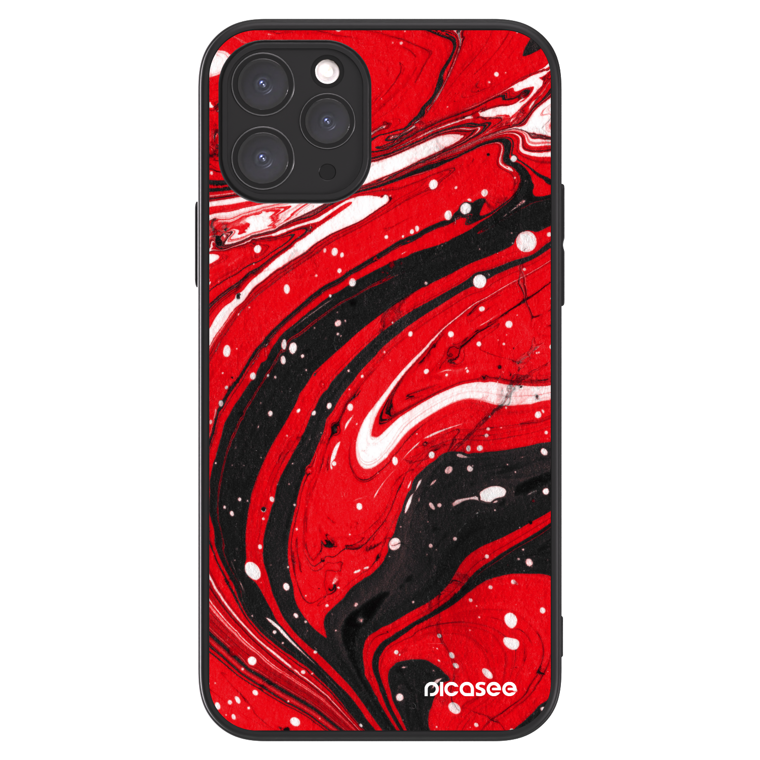 Picasee ULTIMATE CASE für Apple iPhone 11 Pro - Red black