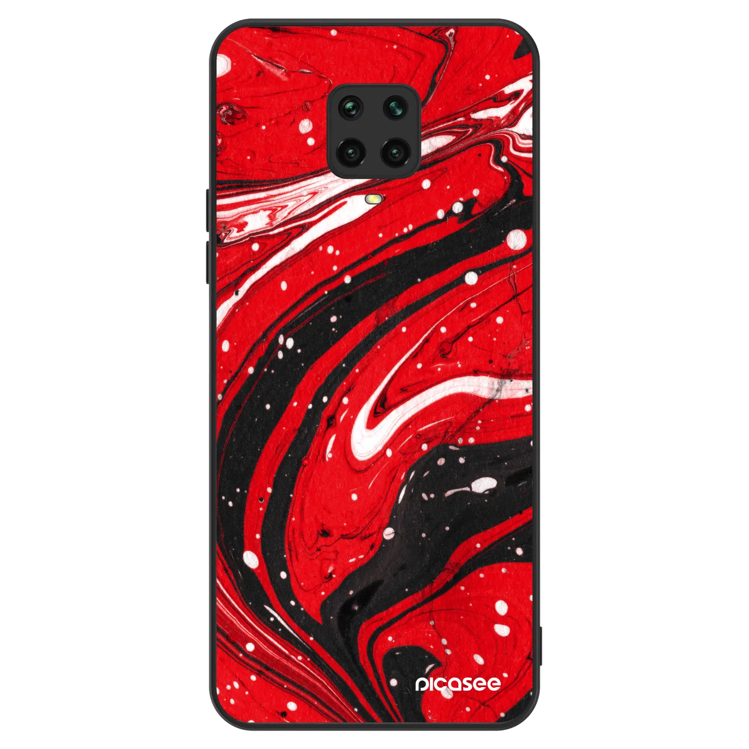 Picasee ULTIMATE CASE für Xiaomi Redmi Note 9 Pro - Red black