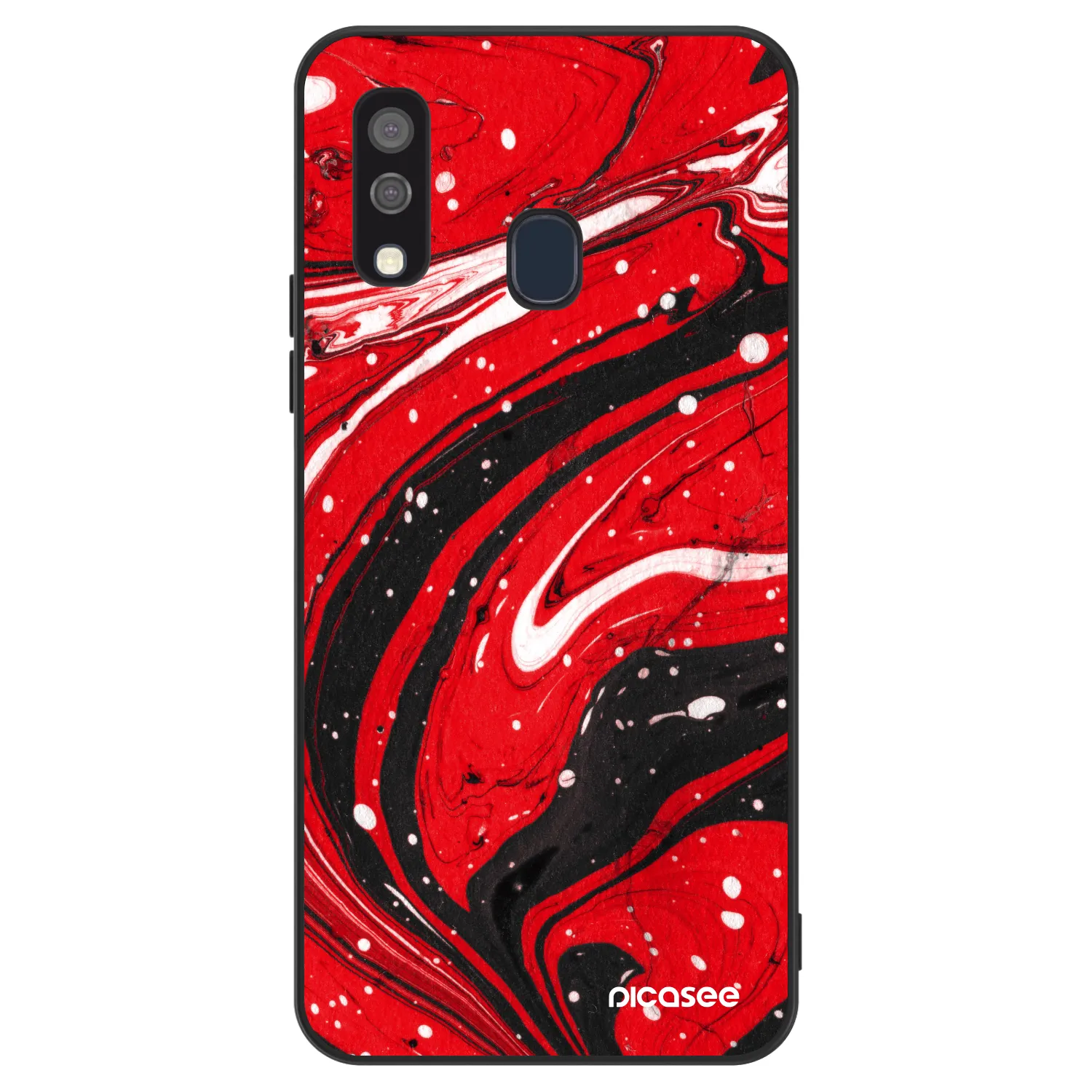 Picasee ULTIMATE CASE für Samsung Galaxy A40 A405F - Red black
