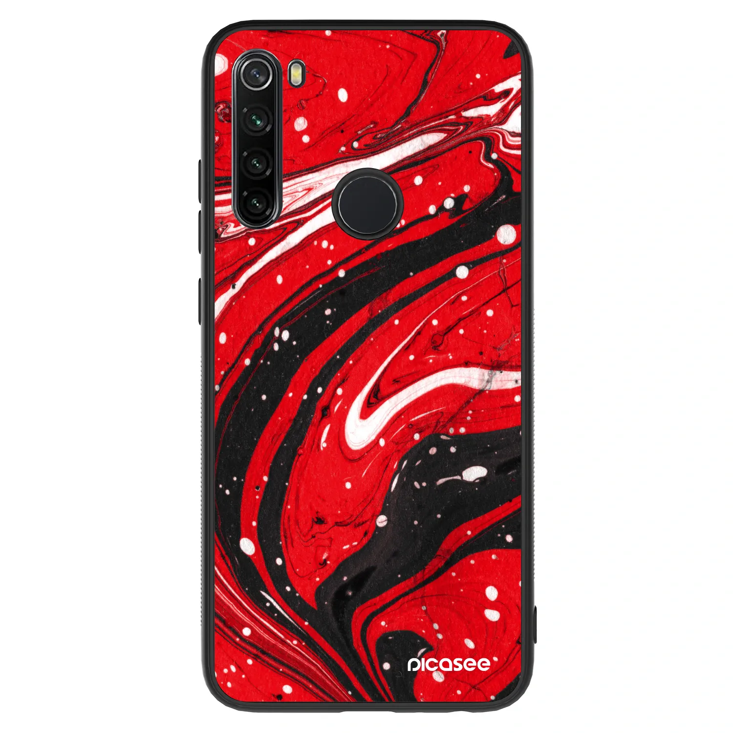 Picasee ULTIMATE CASE für Xiaomi Redmi Note 8 - Red black