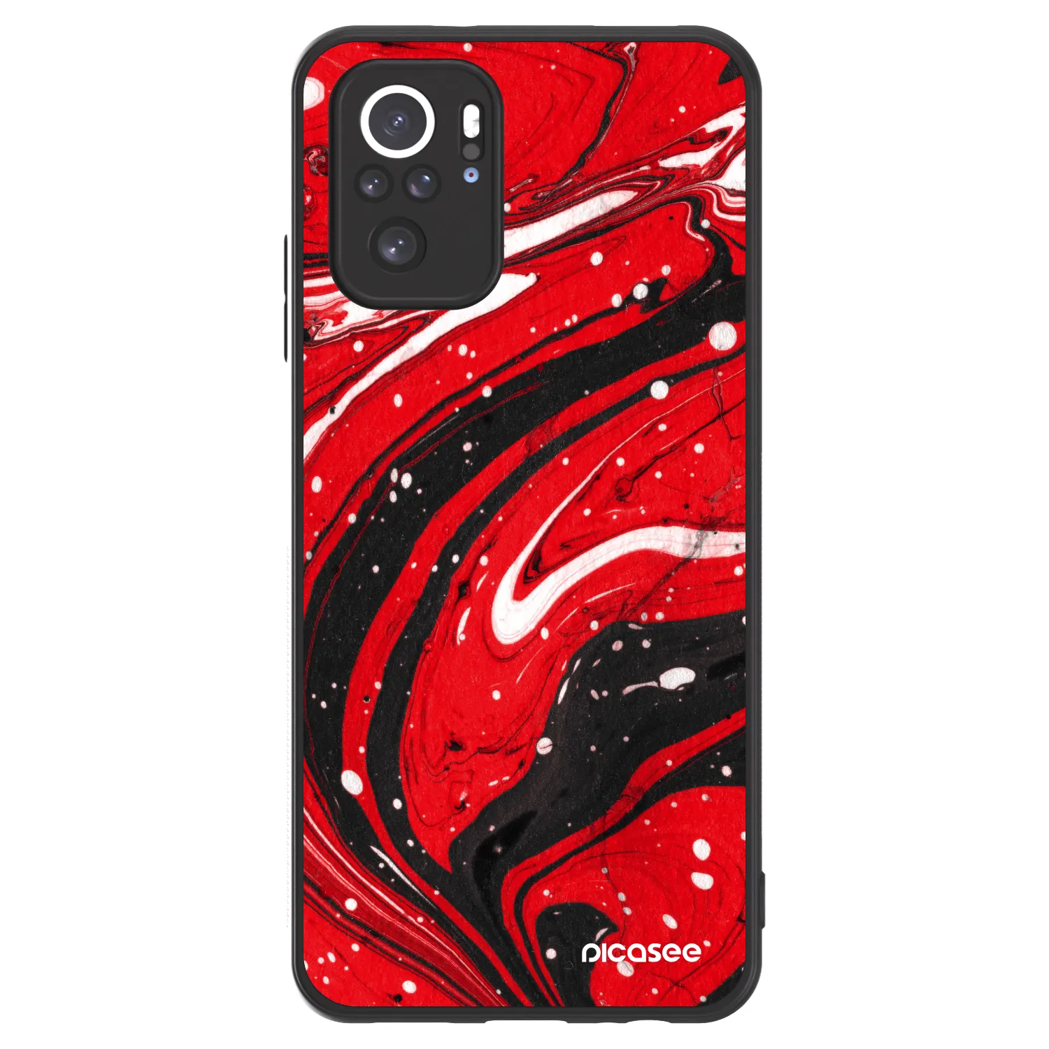 Picasee ULTIMATE CASE für Xiaomi Redmi Note 10 - Red black