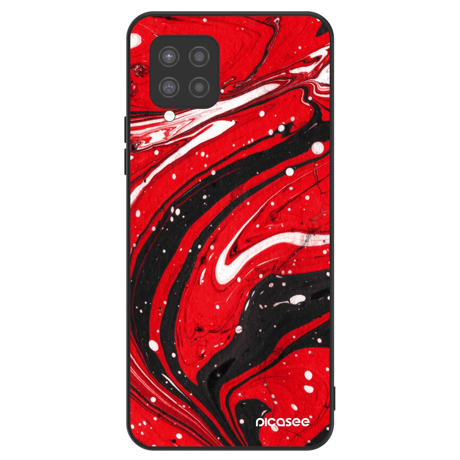 Picasee ULTIMATE CASE für Samsung Galaxy A42 A426B - Red black