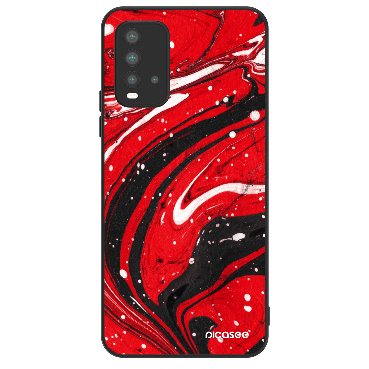 Picasee ULTIMATE CASE für Xiaomi Redmi 9T - Red black
