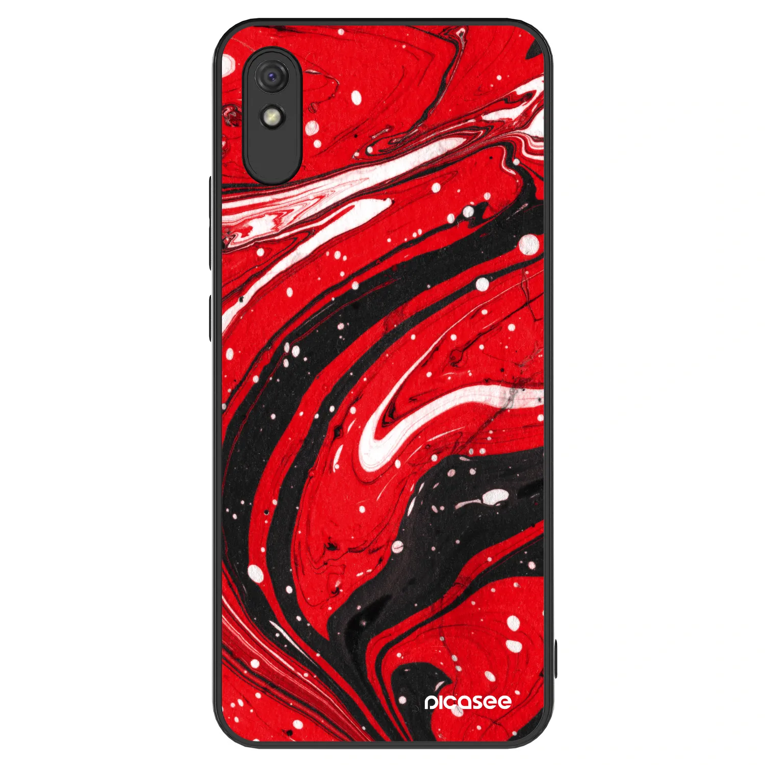 Picasee ULTIMATE CASE für Xiaomi Redmi 9AT - Red black