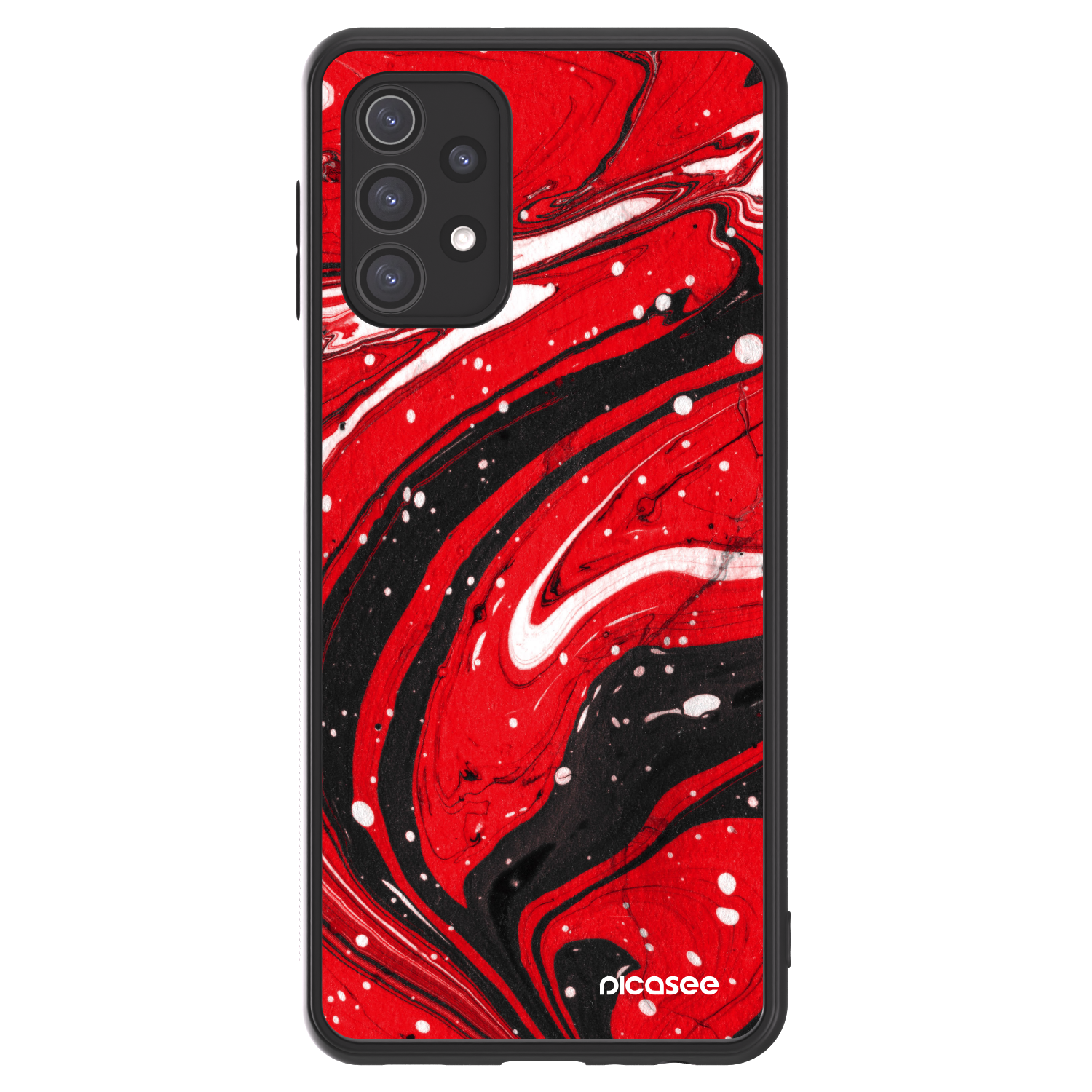 Picasee ULTIMATE CASE für Samsung Galaxy A32 5G A326B - Red black