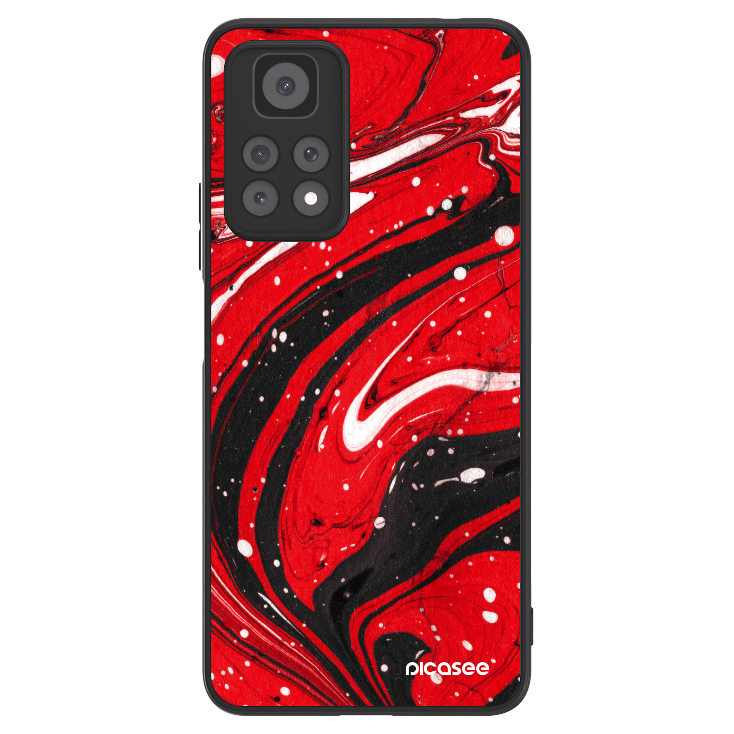Picasee ULTIMATE CASE für Xiaomi Redmi Note 11 Pro - Red black