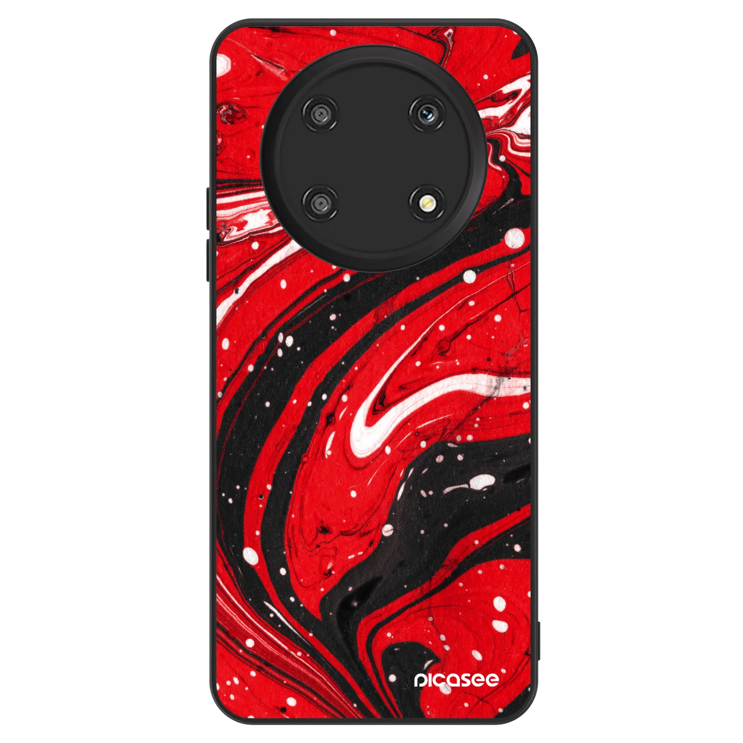 Picasee ULTIMATE CASE für Honor Magic4 Lite 5G - Red black