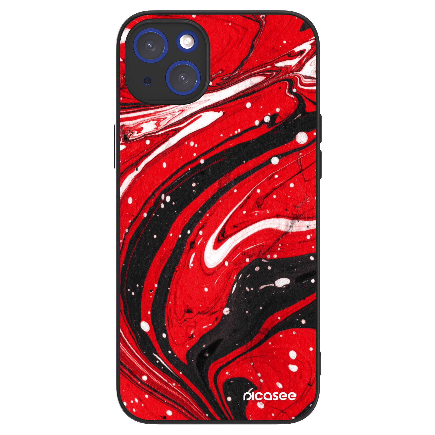 Picasee ULTIMATE CASE für Apple iPhone 14 Plus - Red black