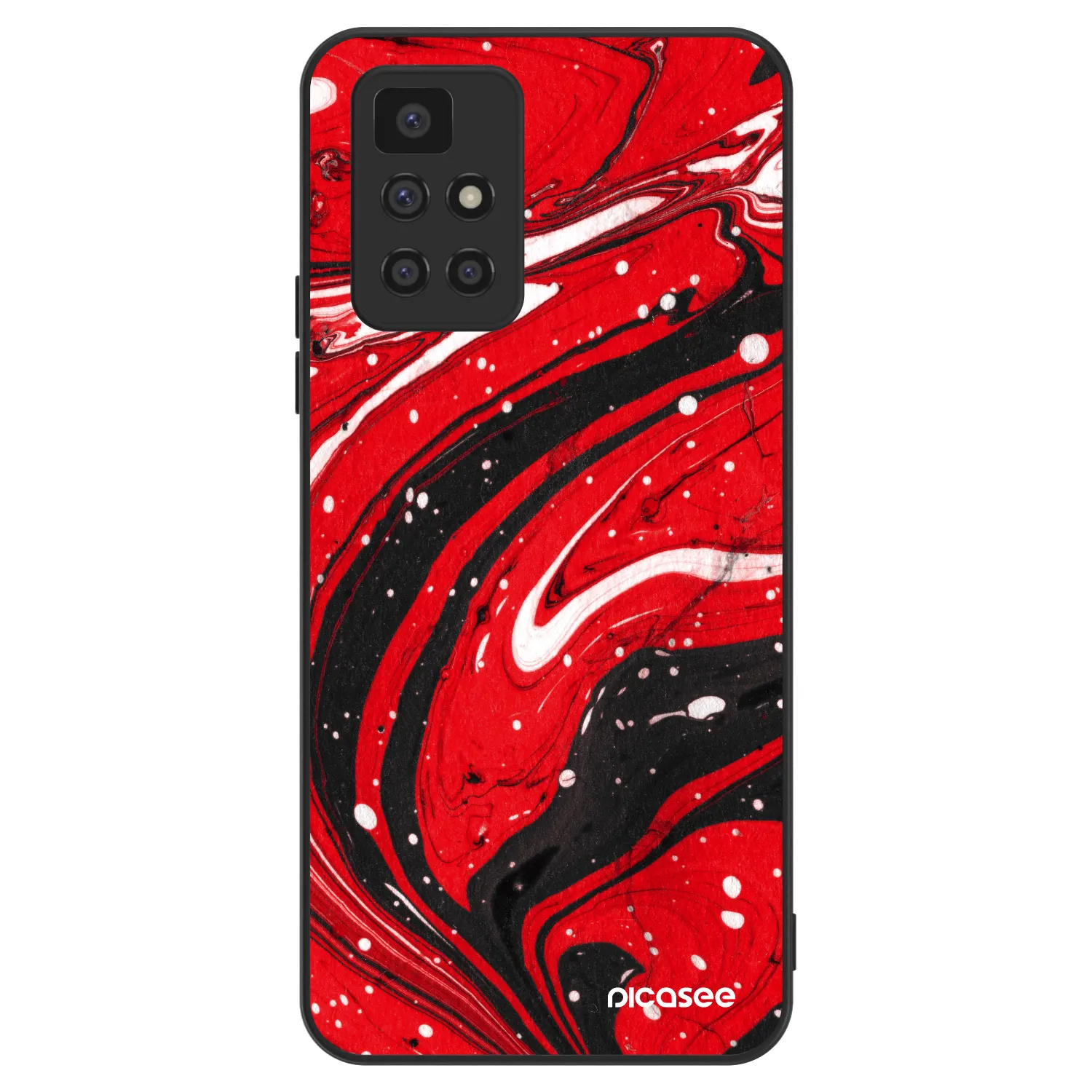 Picasee ULTIMATE CASE für Xiaomi Redmi 10 (2022) - Red black