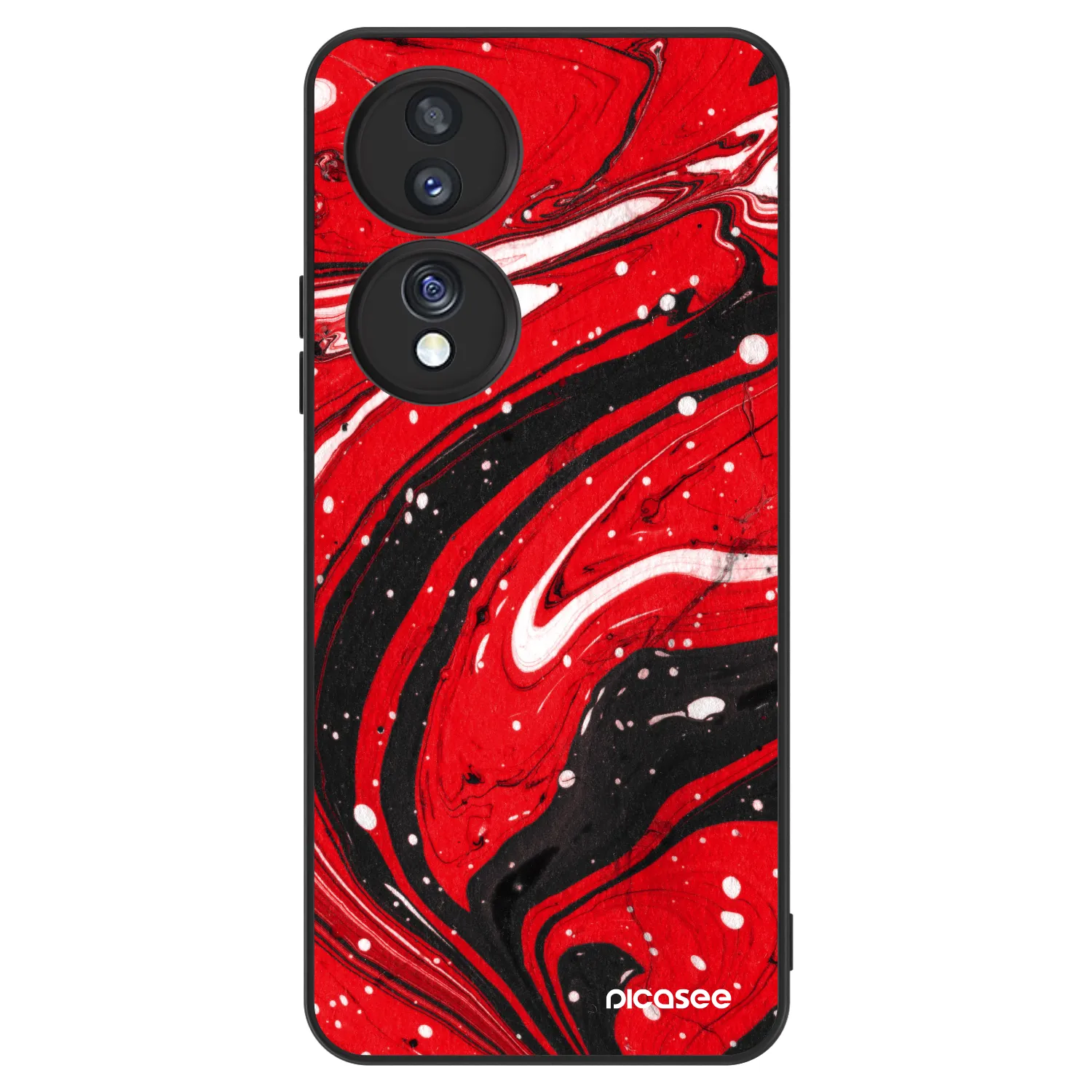 Picasee ULTIMATE CASE für Honor 70 - Red black