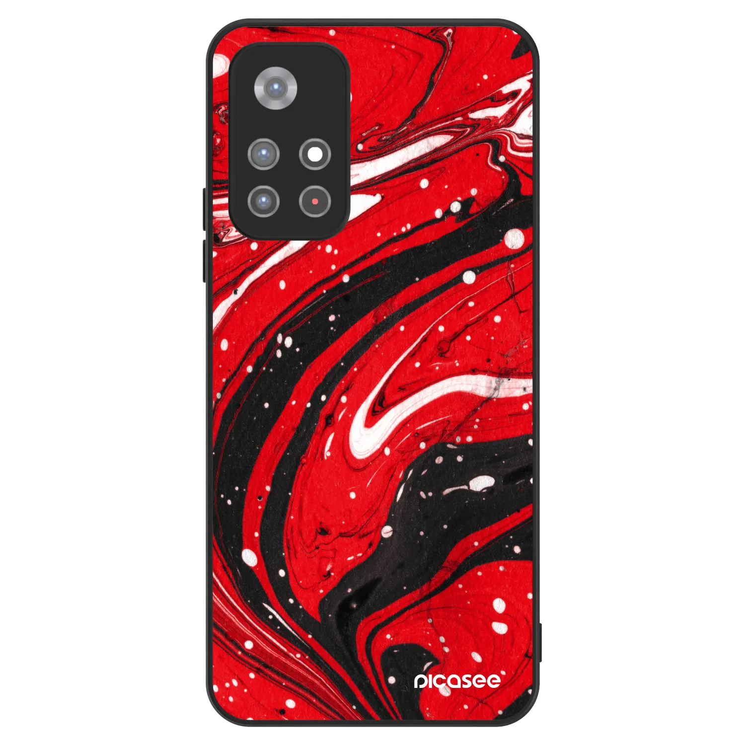 Picasee ULTIMATE CASE für Xiaomi Redmi Note 11S 5G - Red black
