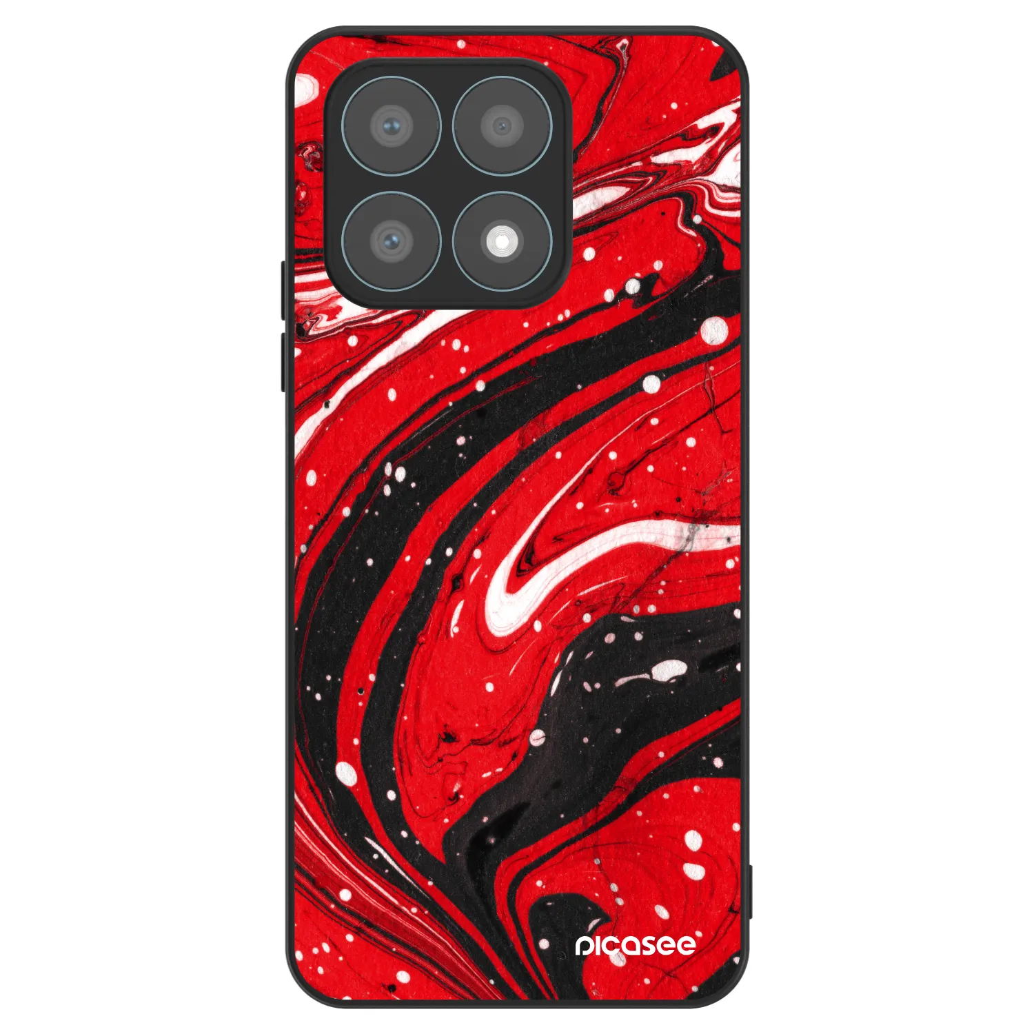 Picasee ULTIMATE CASE für Honor X8a - Red black